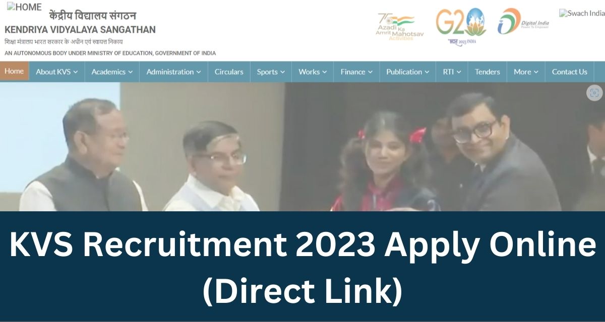 kvs-recruitment-2023-apply-online-direct-link-tgt-pgt-notification