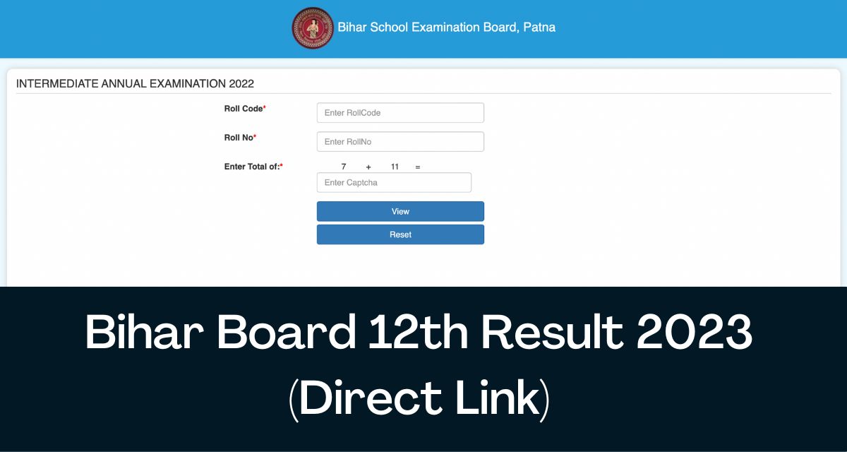 Bihar Board 12th Result 2024 Direct Link BSEB Inter Science, Commerce