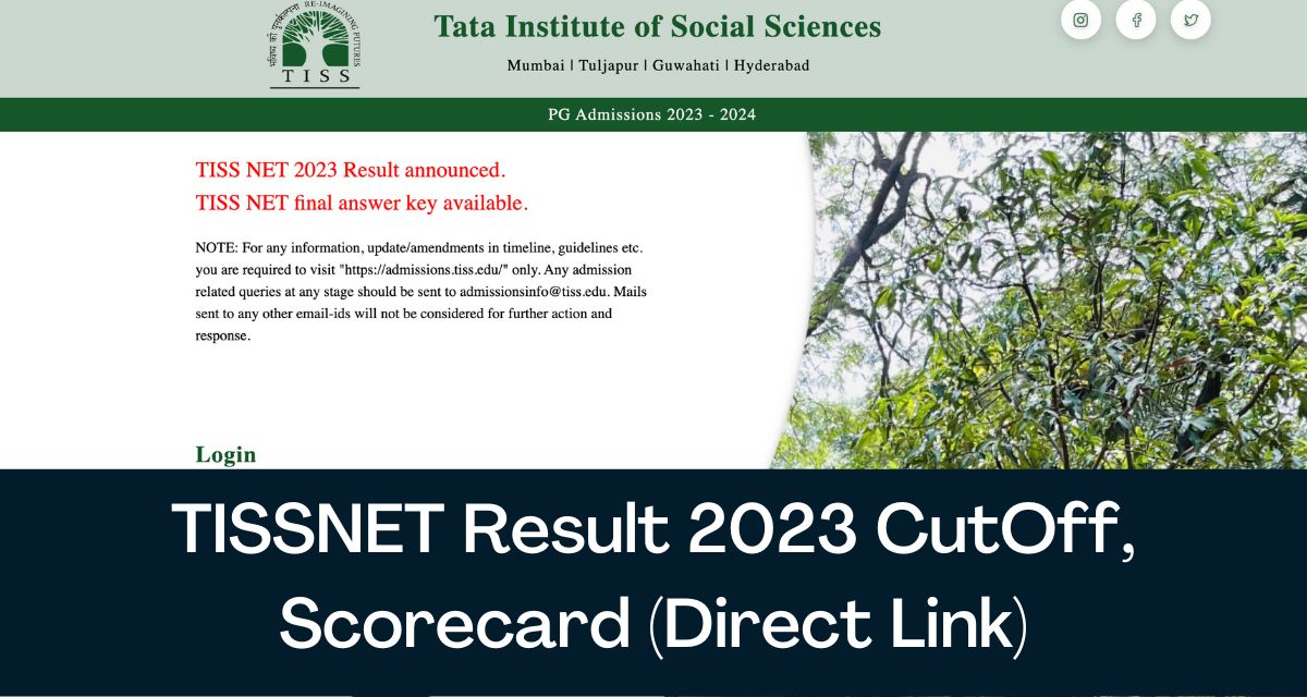 Result 2024 Direct Link CutOff, Scorecard, Merit List appln