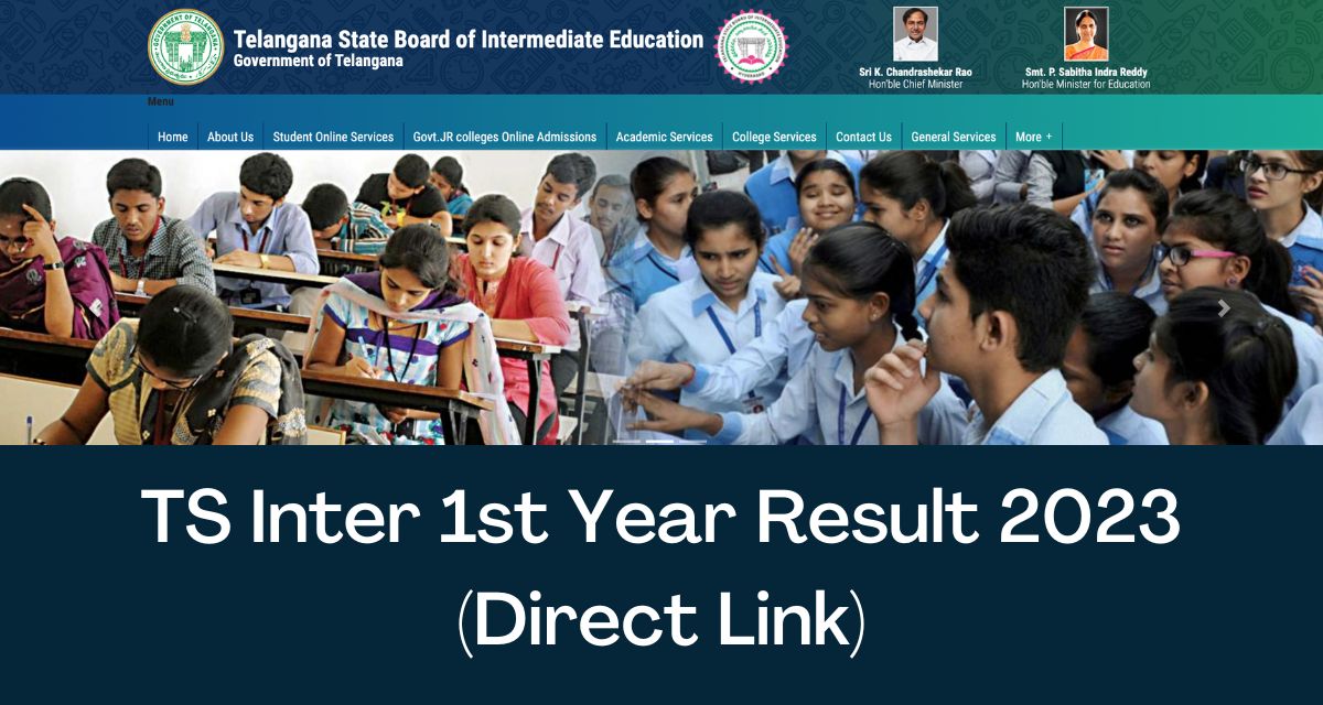 TS Inter 1st Year Result 2024 Direct Link Telangana 11th Class Marks